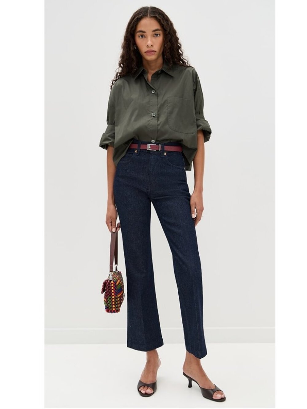 Jamie Haller The Blind Crease Crop Jeans in Dark Raw 24